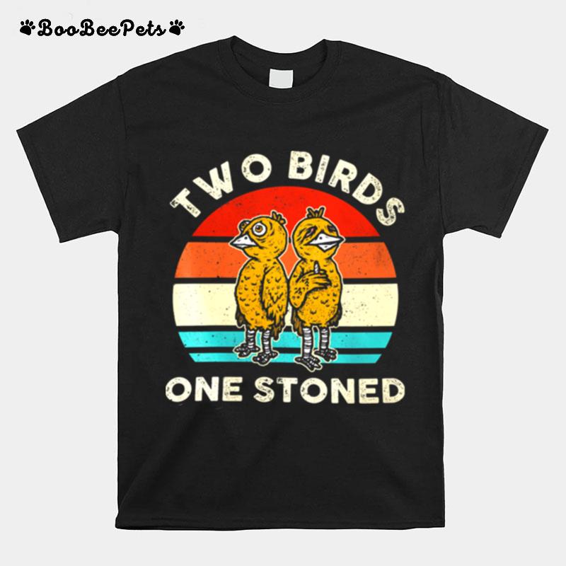 Two Birds One Stone Vintage T-Shirt