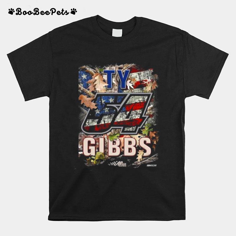 Ty Gibbs Joe Gibbs Racing Team Collection Patriotic T-Shirt