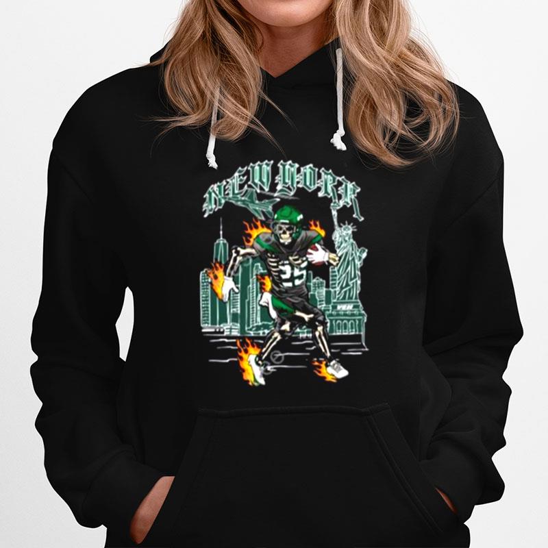 Ty Johnson New York Jetpack Tee Hoodie