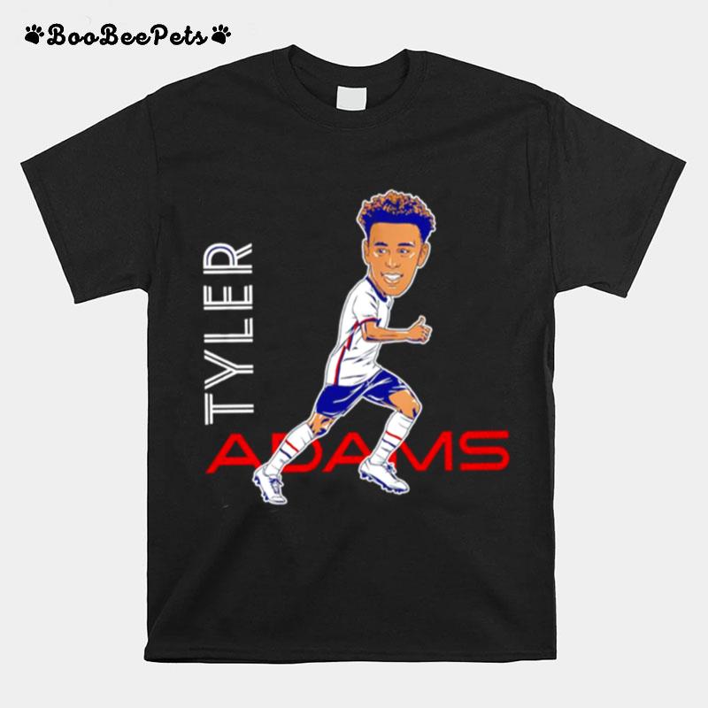 Tyler Adams Caricature T-Shirt