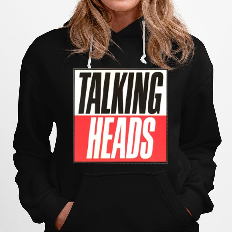 Typographic Logo Of The Talking Heads Hoodie