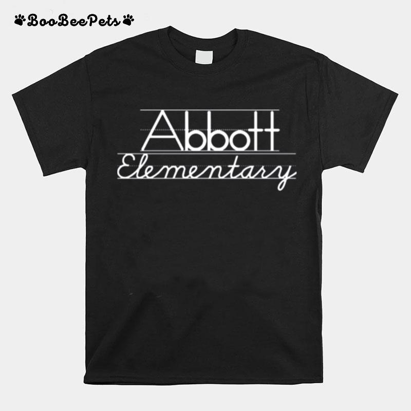 Typography Abbott Elementary T-Shirt