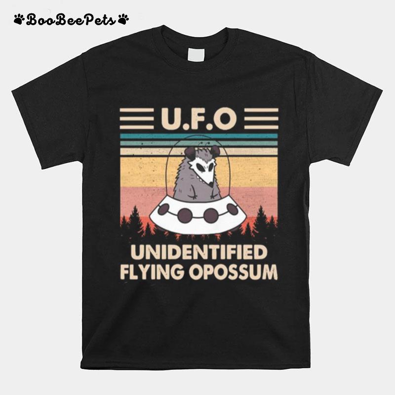 U.F.O Unidentified Flying Opossum Vintage T-Shirt