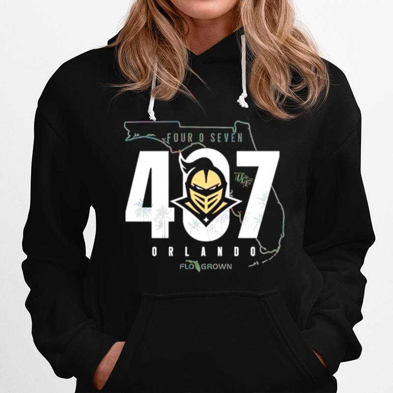 Ucf Knights Four O Seven 407 Orlando Gameday Code Of Honor Hoodie