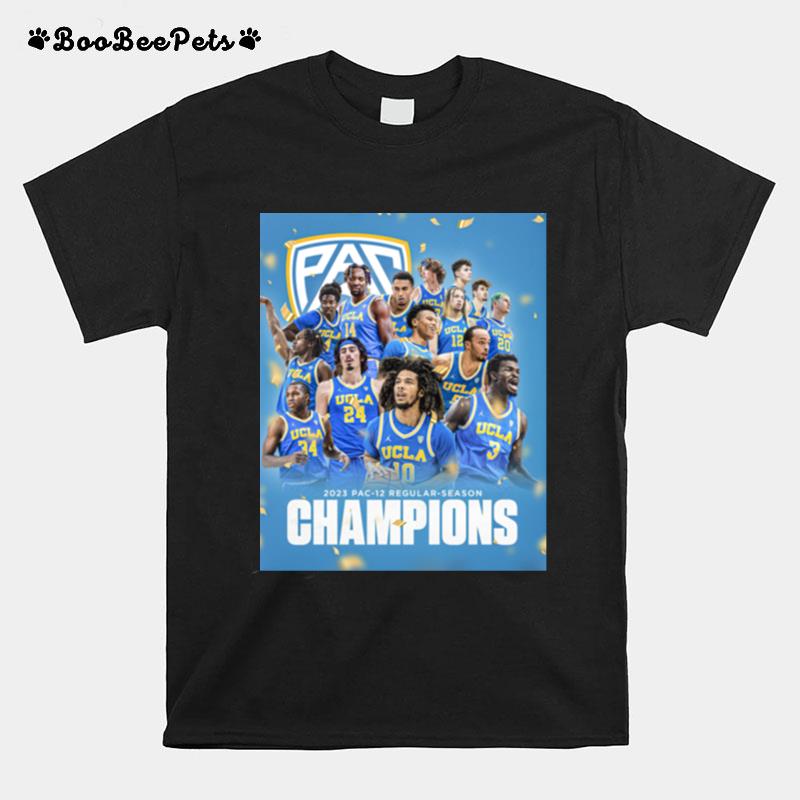 Ucla Bruins 2023 Pac 12 Mens Basketball Champions T-Shirt