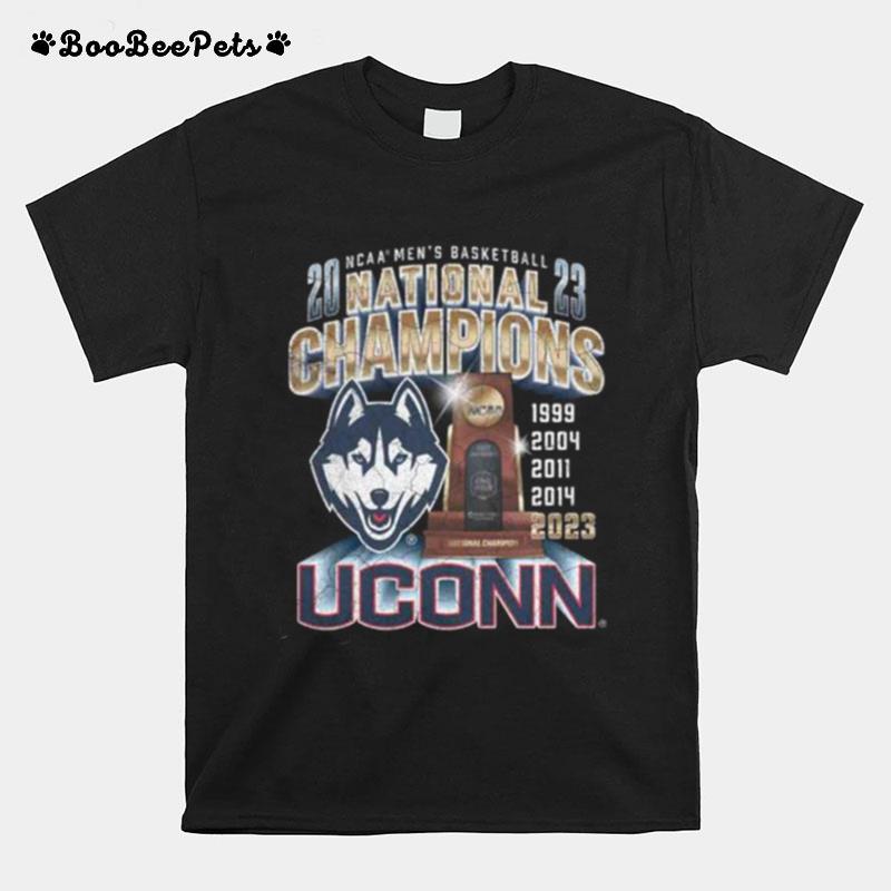 Uconn Mens Basketball 2023 National Champions Streetwear Retro T-Shirt
