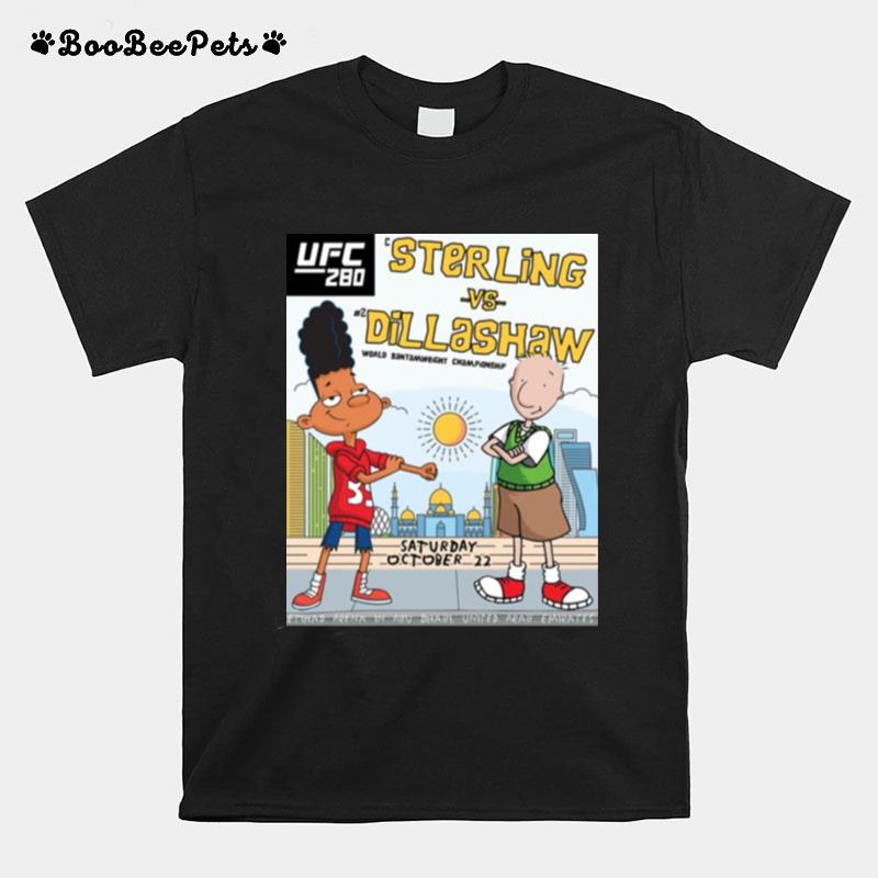 Ufc 280 Sterling Vs Dillashaw Cartoon T-Shirt