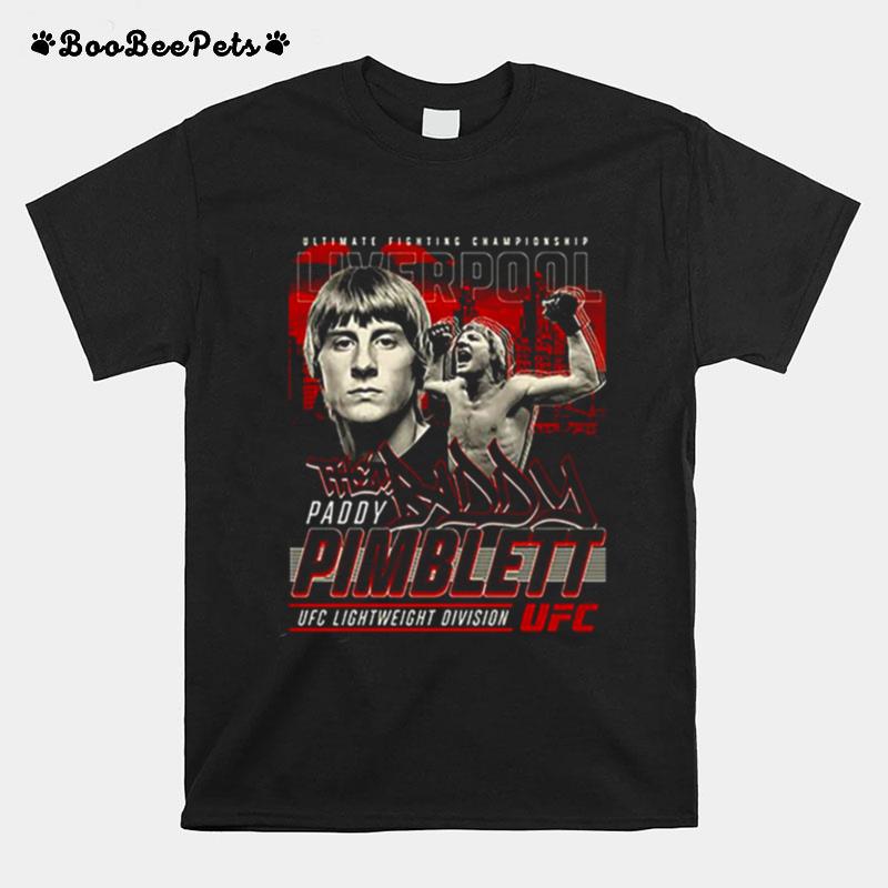 Ufc Paddy The Baddy Pimblett Vintage Liverpool T-Shirt