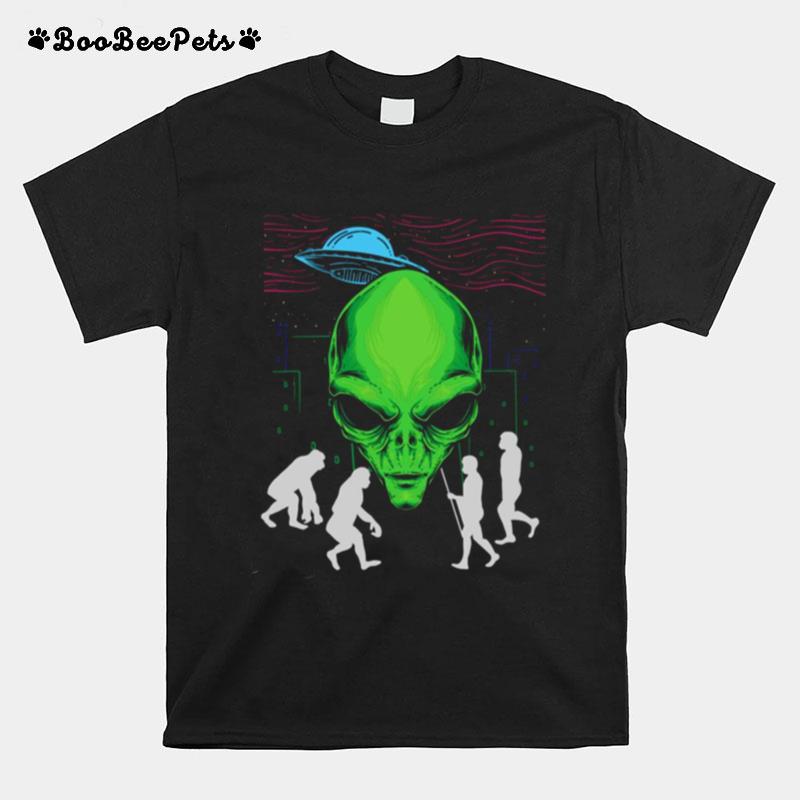 Ufo Outerspace Spaceship Extra Terrestrial Scienti T-Shirt