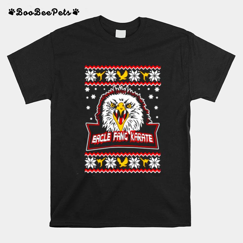 Ugly Cobra Kai Eagle Fang Karate Christmas Jumper T-Shirt