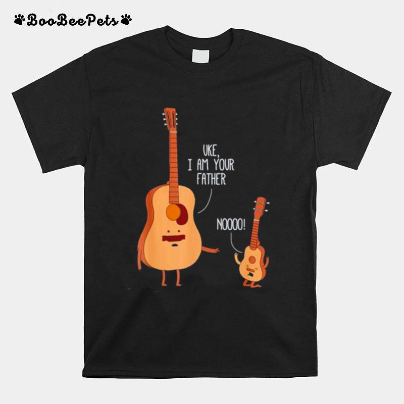 Uke I Am Your Father Ukulele Guitar T-Shirt