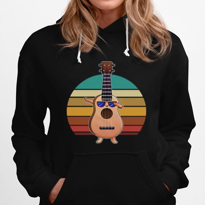 Ukulele Dabbing Vintage Hoodie