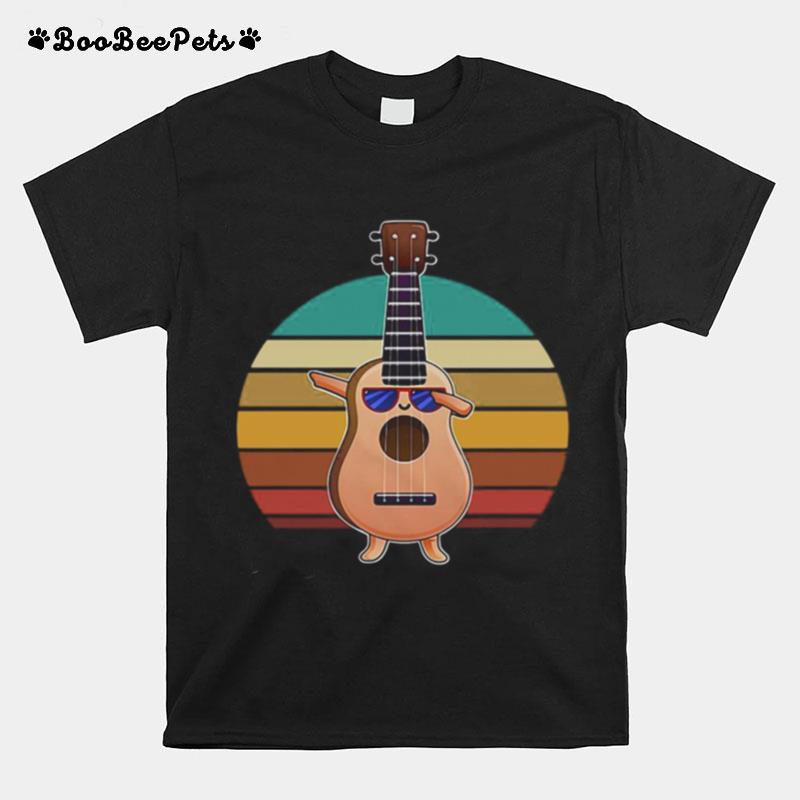 Ukulele Dabbing Vintage T-Shirt