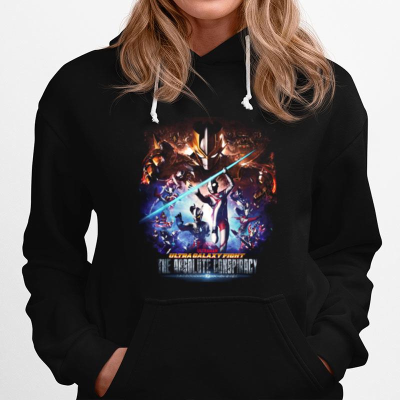 Ultraman Ultra Galaxy Fight The Absolute Conspiracy Poster B Hoodie