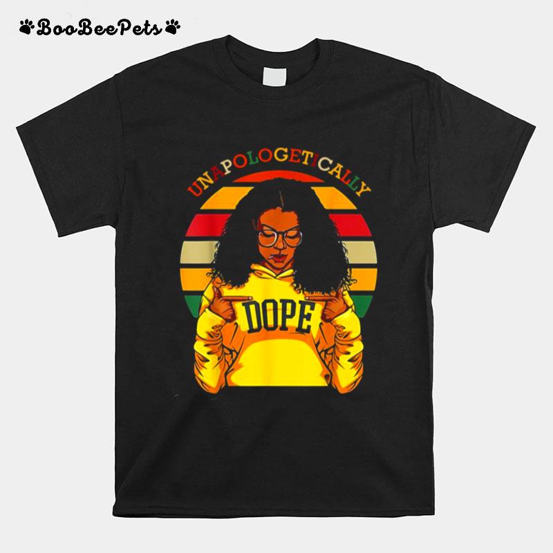 Unapologetically Dope Vintage Sunset T-Shirt