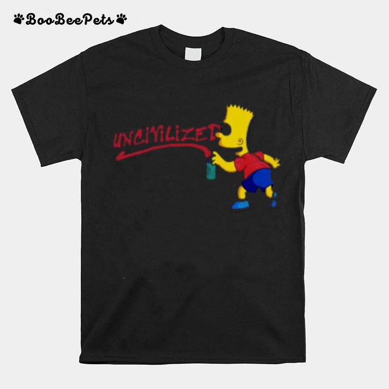 Uncivilized El Barto T-Shirt