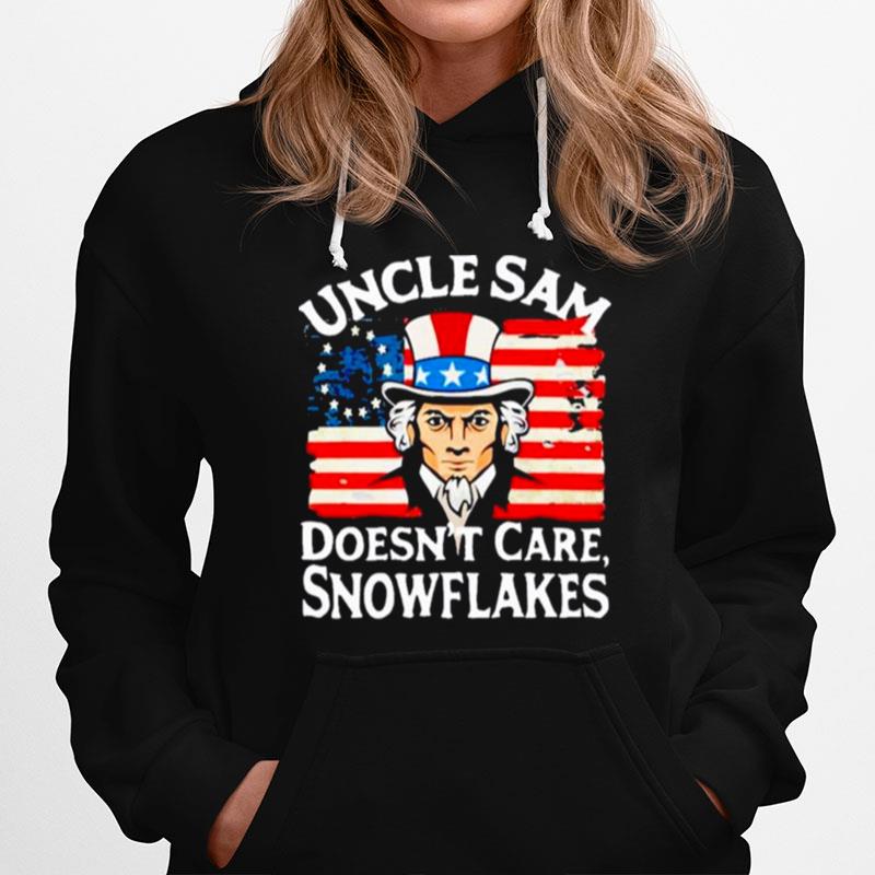 Uncle Sam Dont Care Snowflakes Hoodie