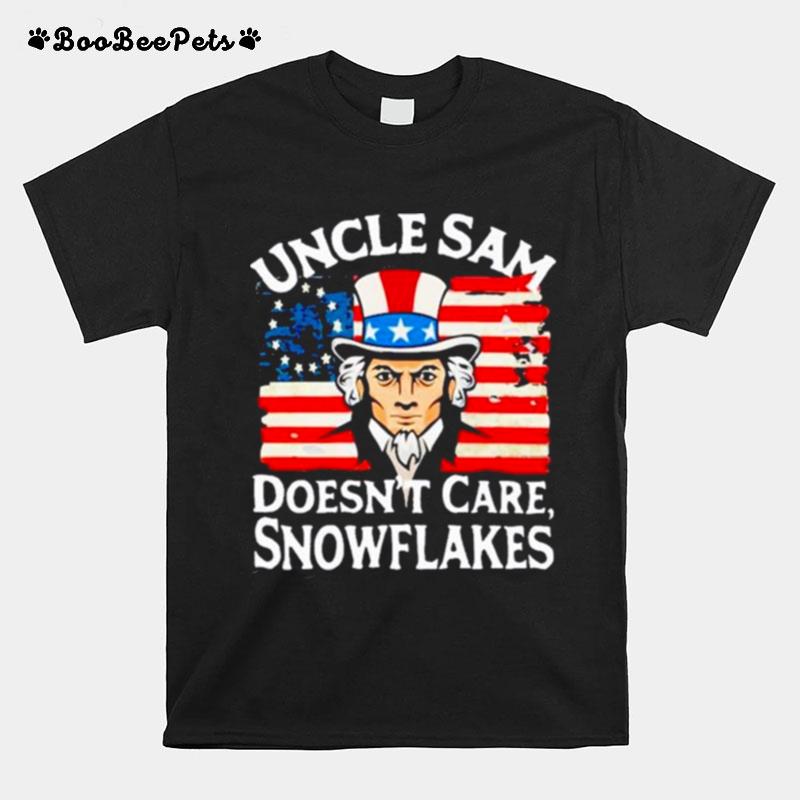 Uncle Sam Dont Care Snowflakes T-Shirt