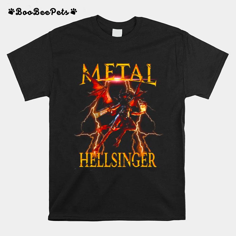 Under The Thunder Metal Hellsinger T-Shirt