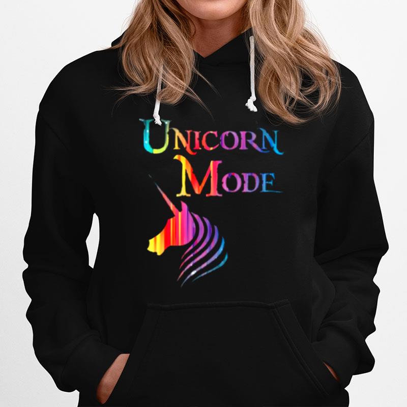 Unicorn Mide Fitness Color Hoodie