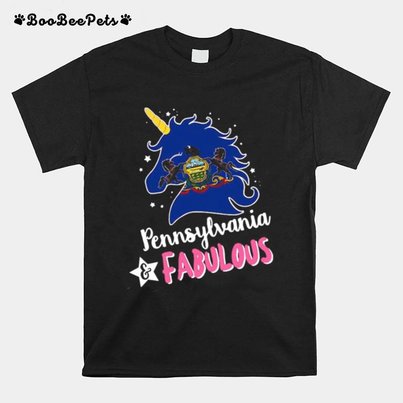 Unicorn Pennsylvania Fabulous T-Shirt
