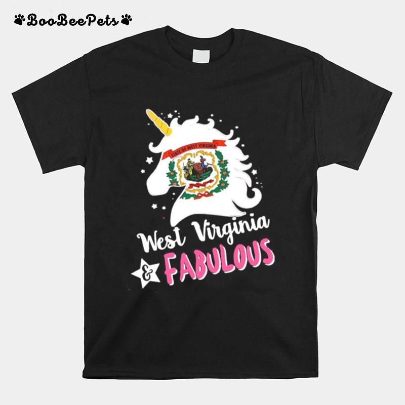 Unicorn West Virginia Fabulous T-Shirt