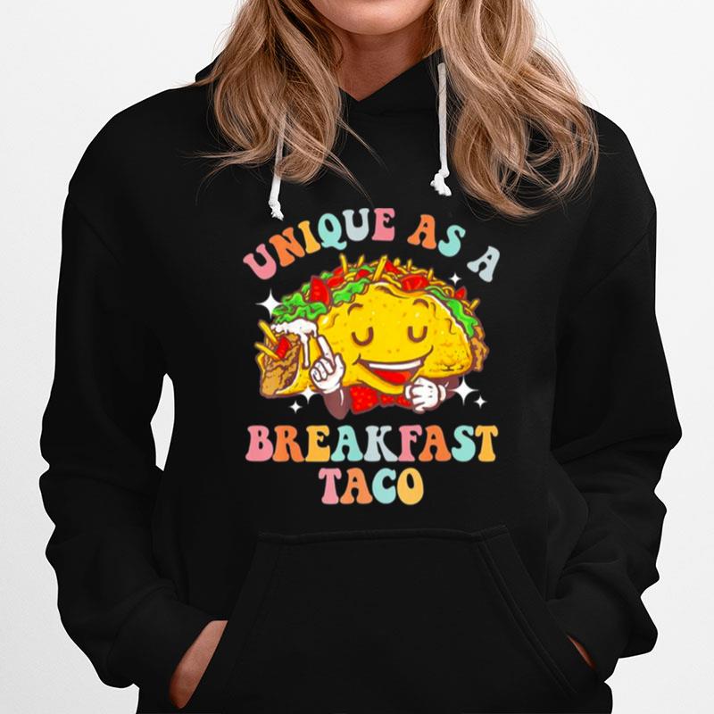 Unique As A Breakfast Taco Jill Biden Groovy Style Hoodie