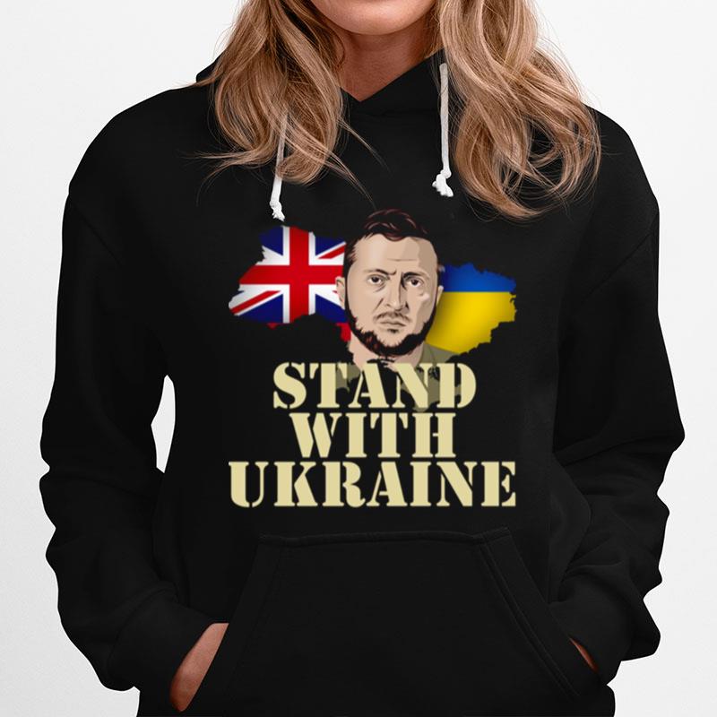 United Kingdom Ukraine Zelenskyy Hoodie