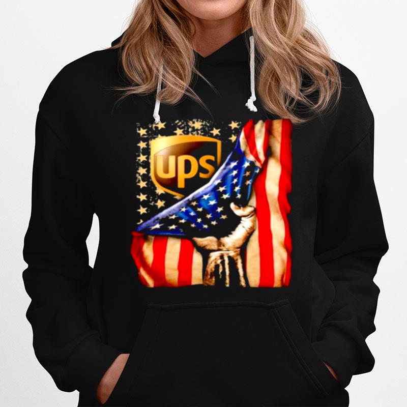 United Parcel Service Of America Logo 4Th Of July Independence Hoodie