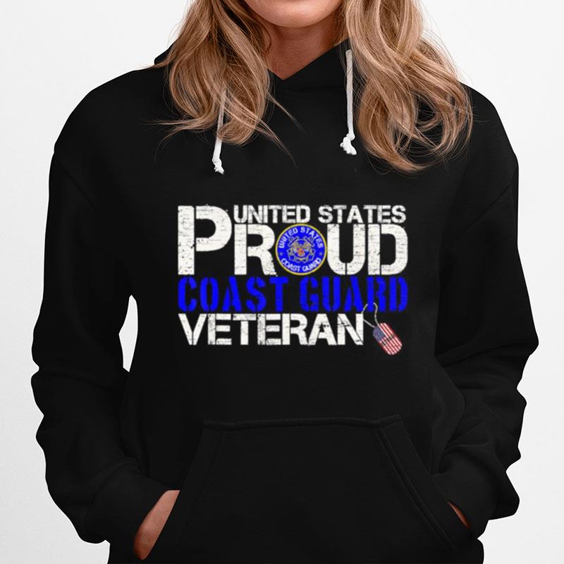 United States Proud Coast Guard Veteran U.S Military Hoodie