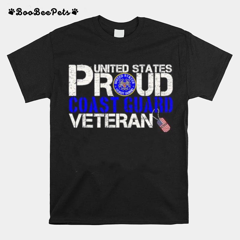 United States Proud Coast Guard Veteran U.S Military T-Shirt