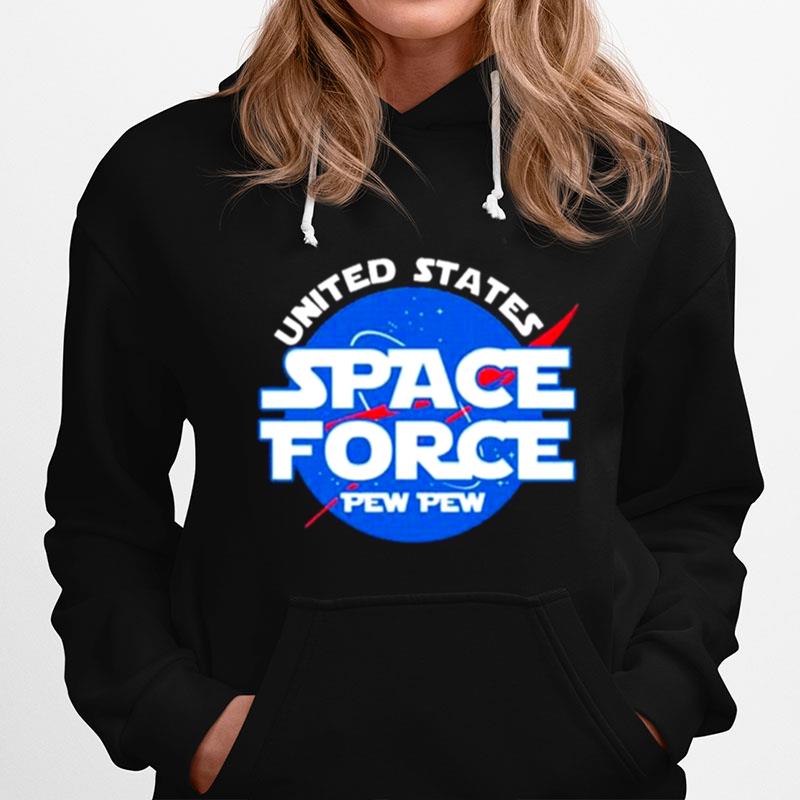 United States Space Force Pew Pew Nasa Hoodie