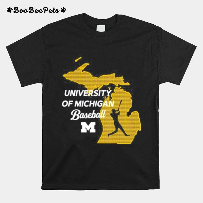 University Of Michigan Baseball T-Shirt