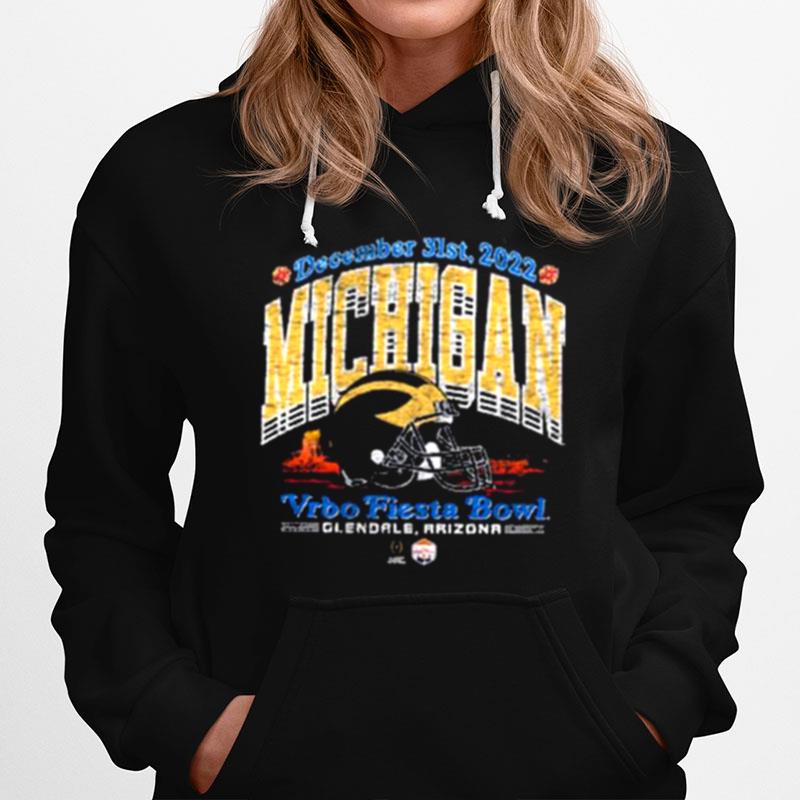 University Of Michigan Football 2022 College Football Playoff Fiesta Bowl Hoodie