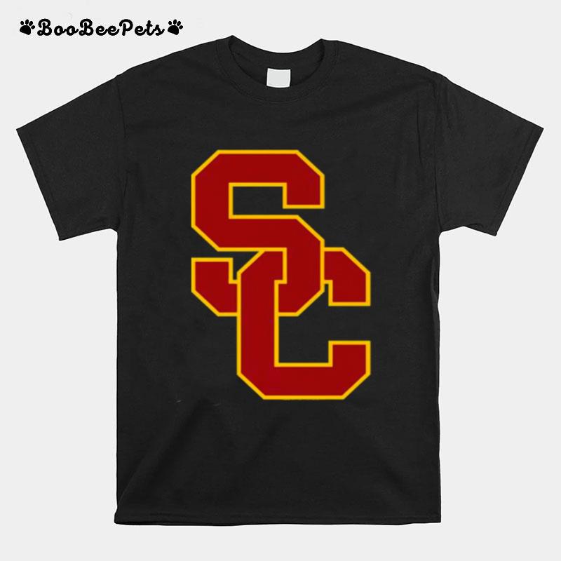 University Of Southern California Ncaa Usc Lockup Logo T-Shirt
