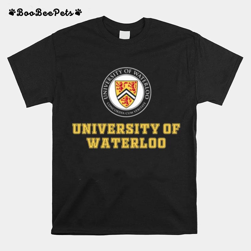 University Of Waterloo Logo T-Shirt