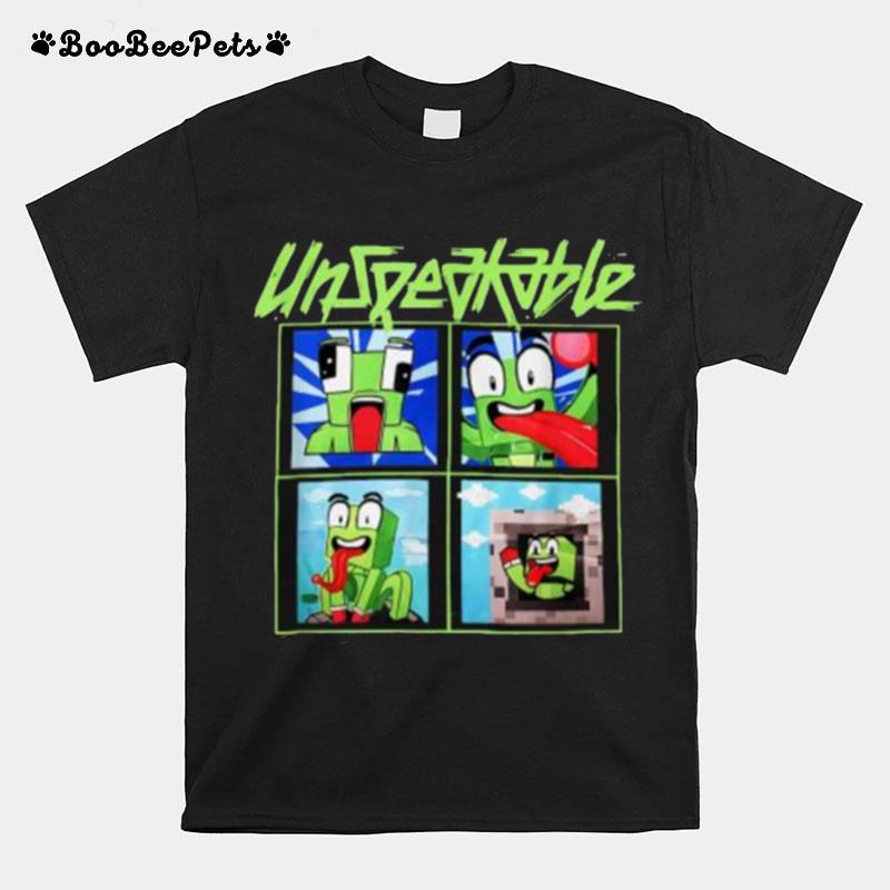 Unzaedable Gaming Four Sided T-Shirt