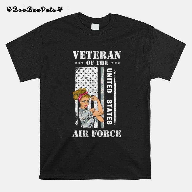 Us Air Force Veteran Proud Usaf Veterans Day T-Shirt