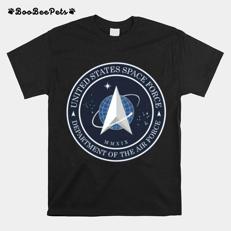 Us Space Force Ussf United States Space Force Logo Emblem T-Shirt