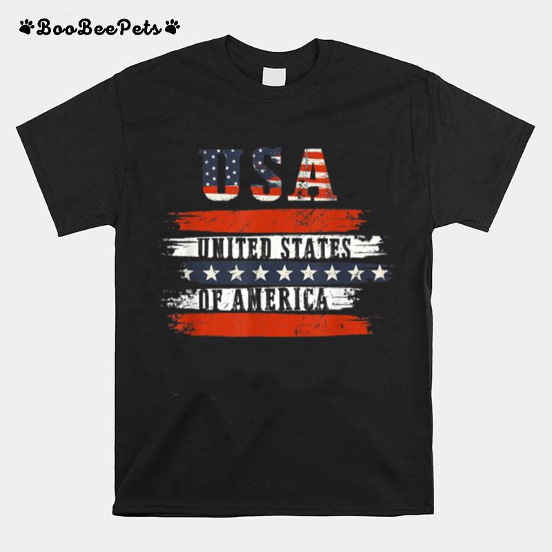 Usa American Flag 4Th Of July Patriotic T B0B45Kh4Ck T-Shirt