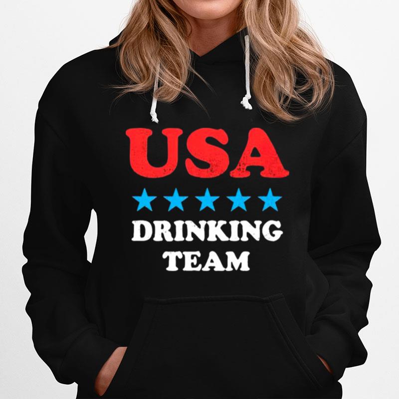 Usa Drinking Team 4Th Of July Hoodie