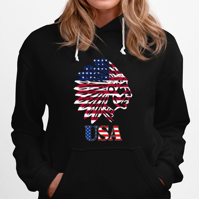 Usa Native Americans Chief First Natives Natives Usa Hoodie
