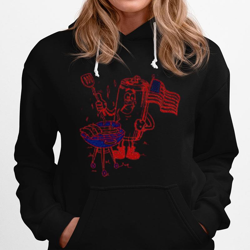 Usa Soccer Grill Hoodie
