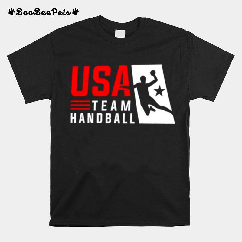 Usa Team Handball Logo T-Shirt