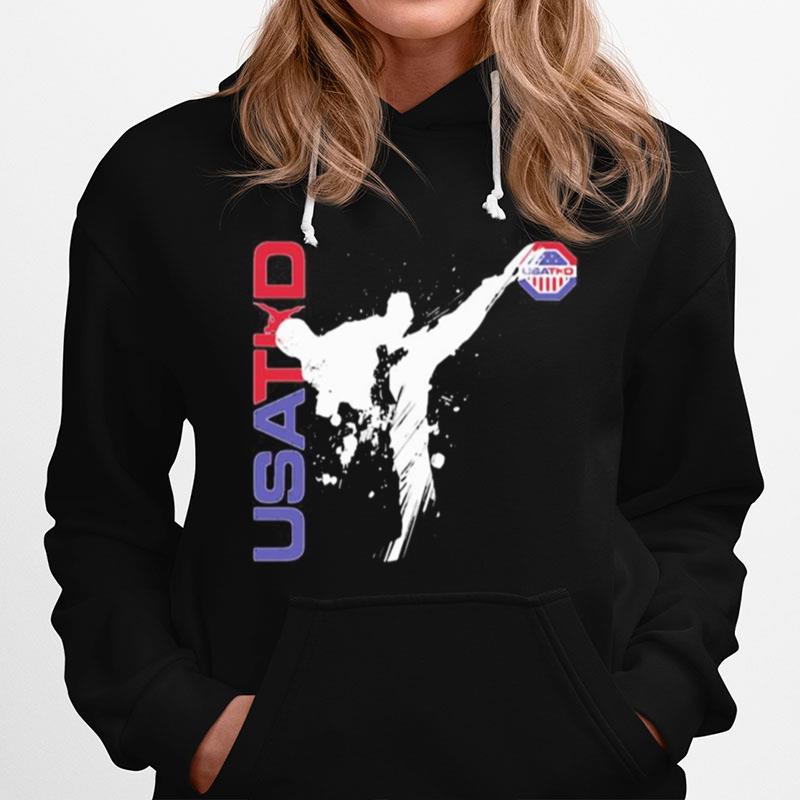 Usatco Taekwondo Art America Hoodie