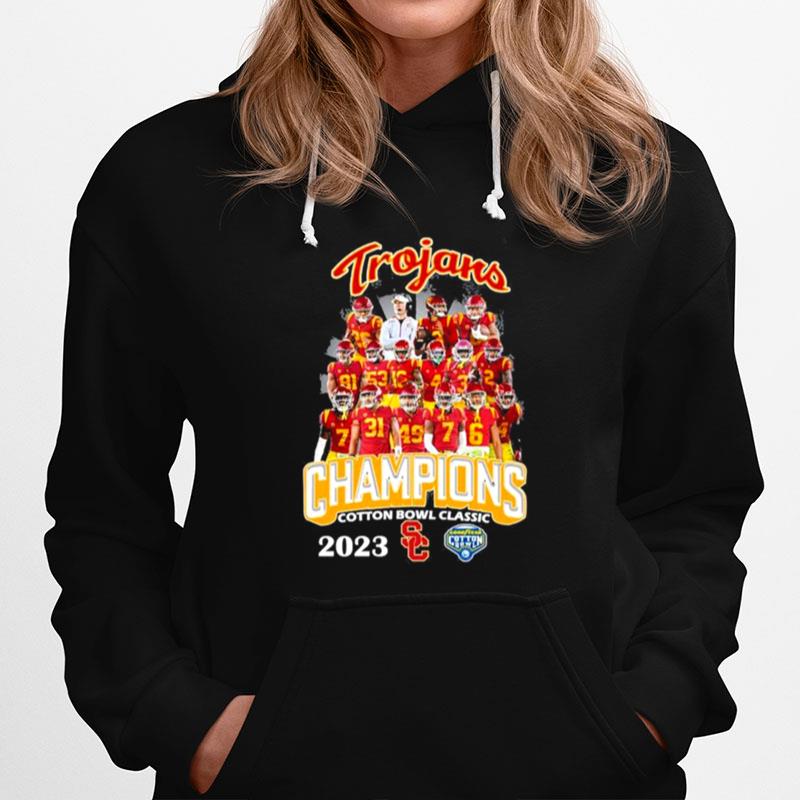 Usc Trojans 2023 Cotton Bowl Classic Champions Hoodie