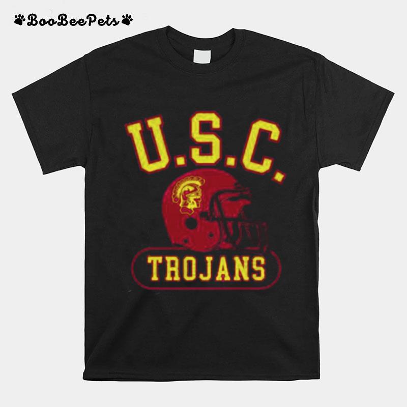 Usc Trojans Football Ringer T-Shirt