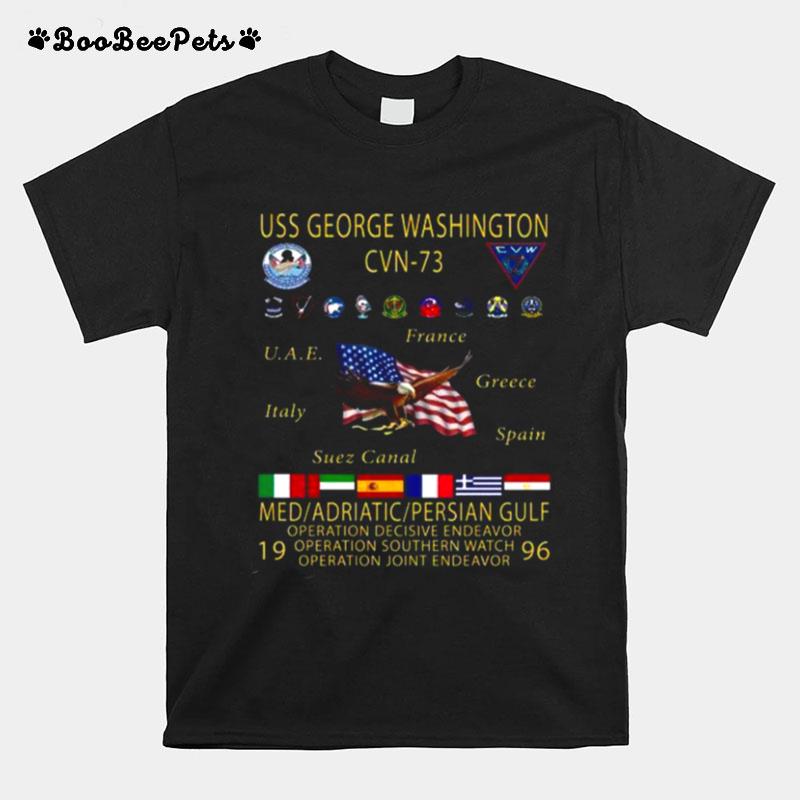 Uss George Washington Cvn 73 T-Shirt