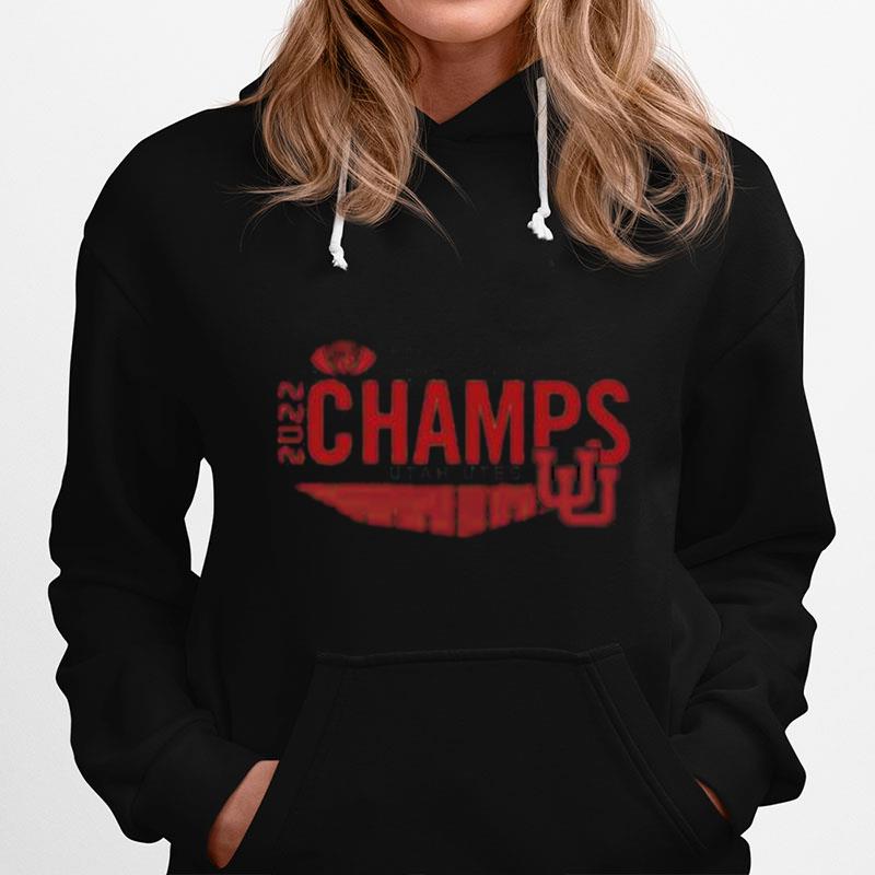 Utah Utes Pac 12 Football Championship Game 2022 Champs Hoodie