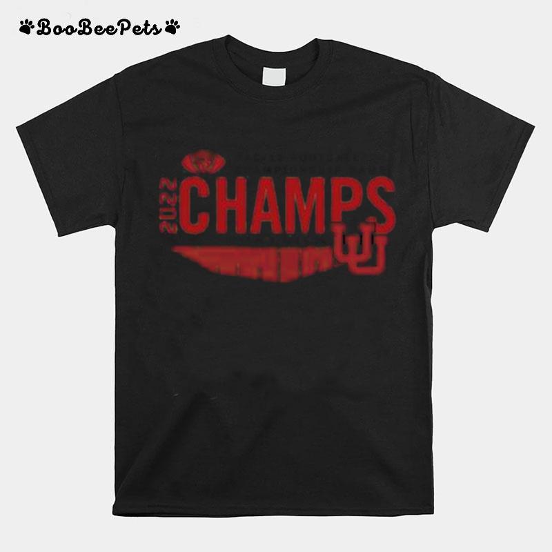 Utah Utes Pac 12 Football Championship Game 2022 Champs T-Shirt